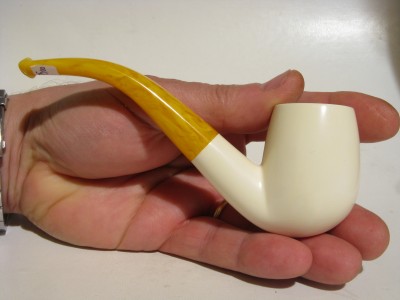 Meerschaum mod. bent Billiard