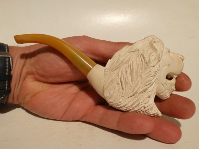 Meerschaum Lion head