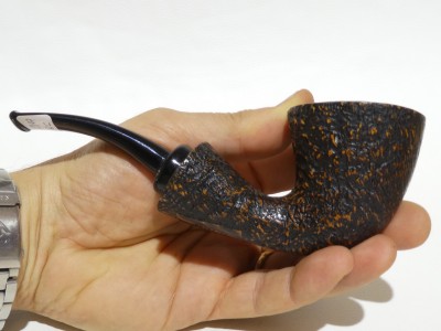 Brebbia REVERSE CALABASH sandblasted (9 mm)