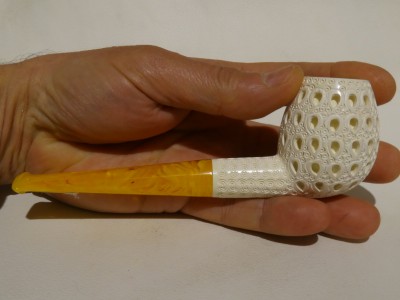 Meerschaum - Billiard traforata