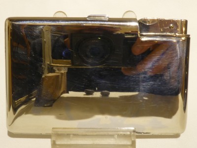 Seigneur  cigarette lighter/watch case '30s