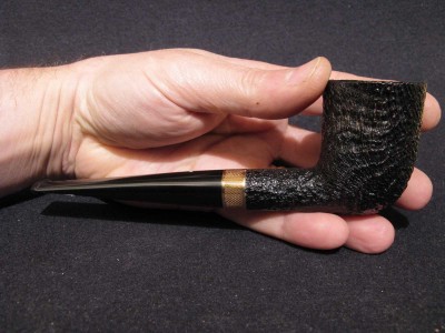 Dunhill SHELL BRIAR 6105 Big Dublin vera oro - 1999