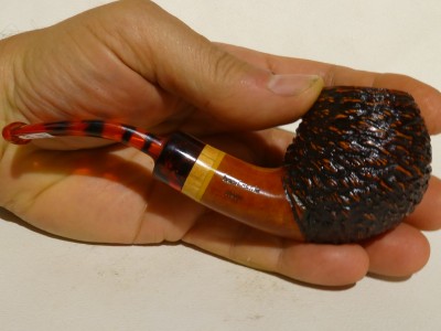 Santambrogio Rusticated Major - half bent Apple