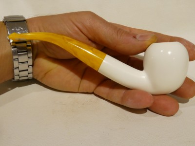 Meerschaum Lubinski - bent Pear