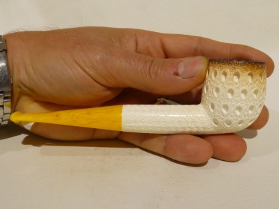 Meerschaum Lubinski - Billiard perforated