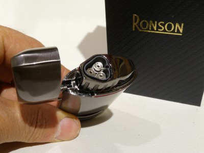 Ronson FEN /RGL 114 GUN METAL JET Flame