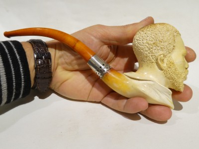 COMOY'S  Meerschaum - giant Moro head