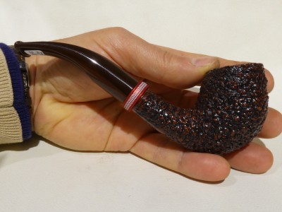 Brebbia LOGO Rocciata mod. 6222 - bent Billiard (9 mm)