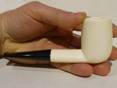 Meerschaum Billiard oval shank (9 mm)