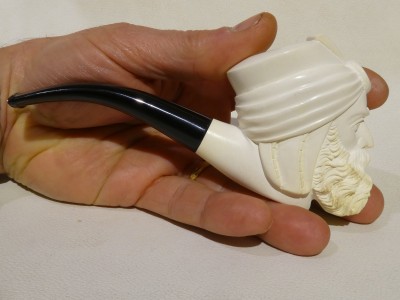 Meerschaum man with turban