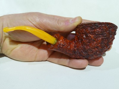 Ercolepipe Rusticated - half bent Free Hand