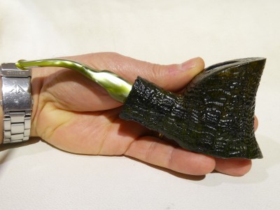 Ercolepipe Sandblasted - half bent Free Hand