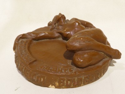 Posacenere in terracotta Liberty - LIQUORIFICIO BOLOGNESE