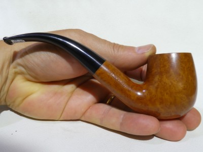 Dunhill ROOT BRIAR mod. 5102 - bent Billiard - 1986