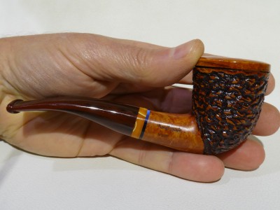 Santambrogio Rusticated Major -  half bent Dublin (9 mm)