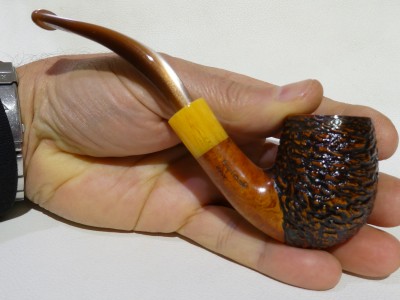 Santambrogio Rusticated - bent Army Billiard