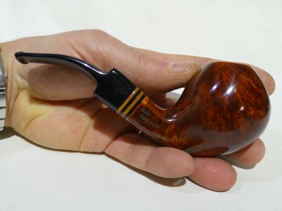 Santambrogio FP Major - bent Apple/Brandy (9 mm)