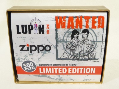 Zippo Limited Edition LUPIN THE 3rd (076/500)