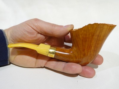 Gasparini FATTA A MANO - Free Hand gold ring (9 mm)