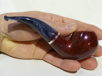 Savinelli LUNARIA mod. 642 - chubby bent Apple (9 mm)