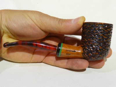 Santambrogio Rusticated Major - 1/4 bent Billiard