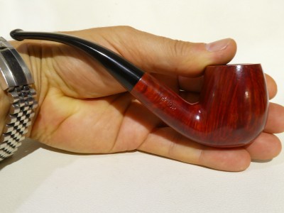 Savinelli PUNTO ORO mod. 602 - bent Billiard (6 mm)